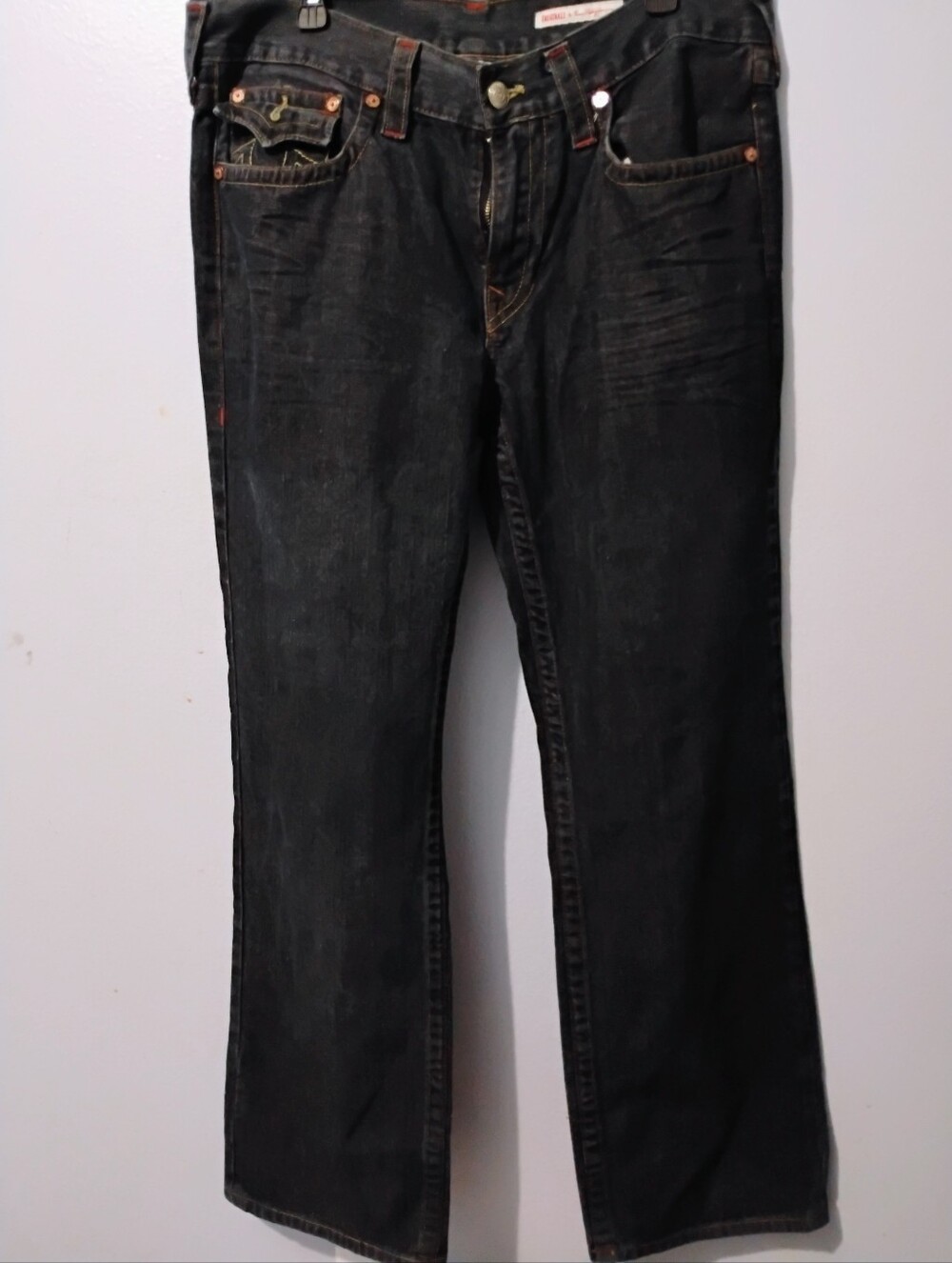 True Religion Dark Blue Bootcut Jeans